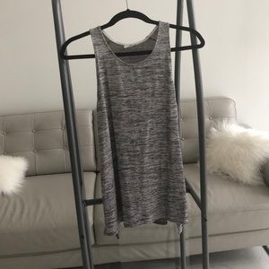 Heather grey tank top